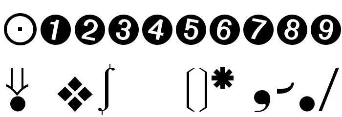 LuziFer Font OTHER CHARS