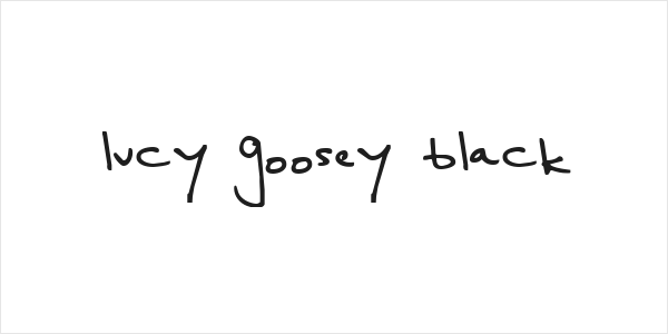 lucy goosey black Logo