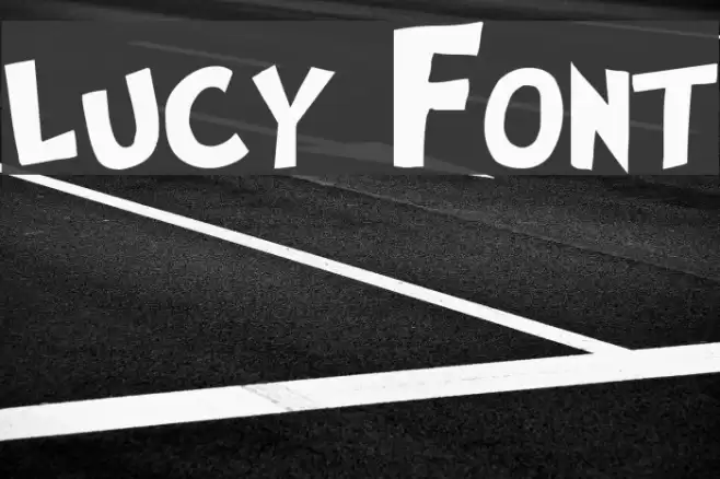 lucy Font examples