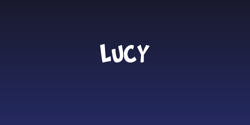 lucy Social Header