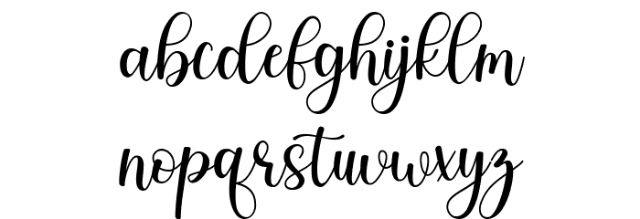 luisha Font LOWERCASE