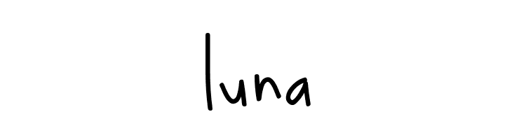 luna Caratteri