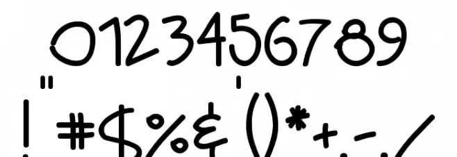 luna Font OTHER CHARS