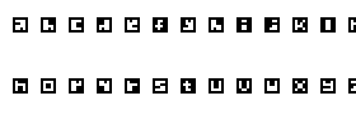 luqman Regular Font LOWERCASE
