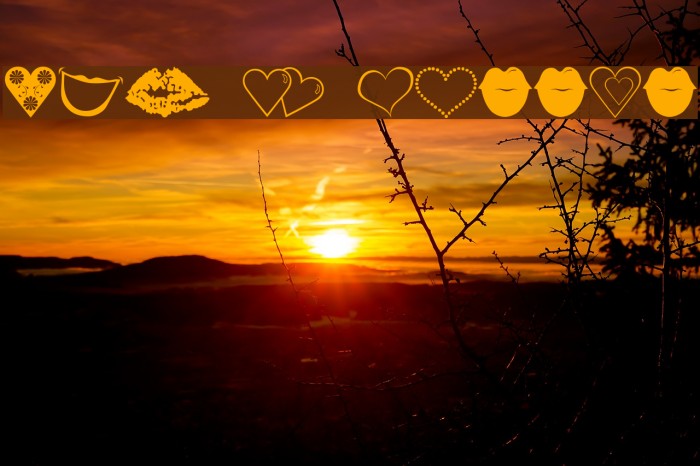 luv n kisses Fonte examples