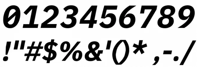 LVC Sans Bold Italic Font OTHER CHARS