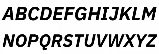 LVC Sans Bold Italic Polices MAJUSCULES