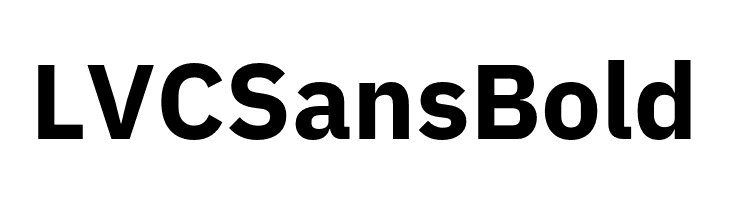 LVC Sans Bold  免费字体下载