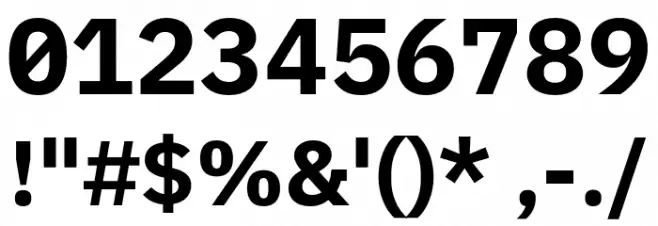 LVC Sans Bold Font OTHER CHARS