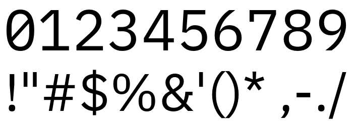LVC Sans Font OTHER CHARS