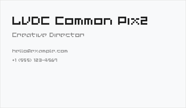 LVDC Common Pix2 Business Card