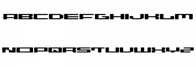 LVDC Disco02 Schriftart Groß