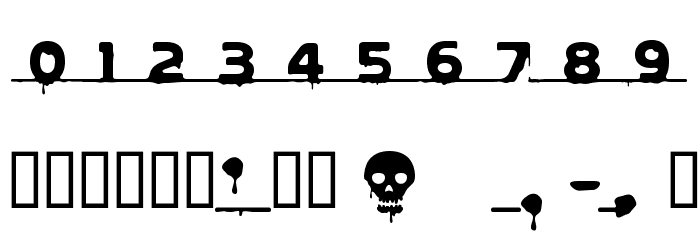LVDC GNCD RMX2 Font OTHER CHARS