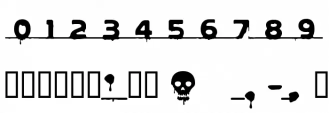 LVDC GNCD RMX2 Font OTHER CHARS