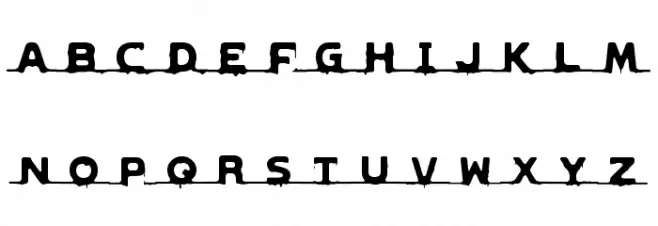 LVDC GNCD RMX2 Шрифта ВЕРХНИЙ