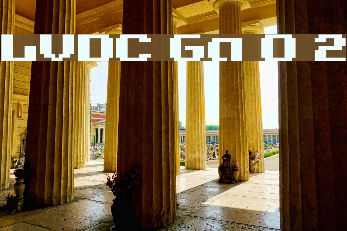 LVDC Game Over 2 Font examples