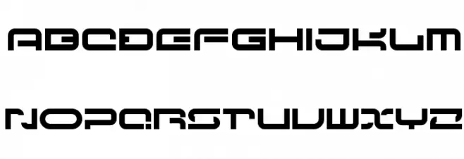 LVDC Papicon Шрифта ВЕРХНИЙ