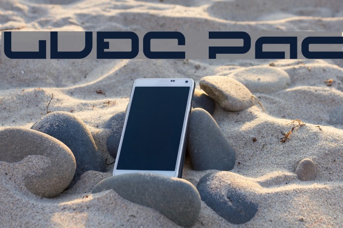 LVDC Papicon Font examples