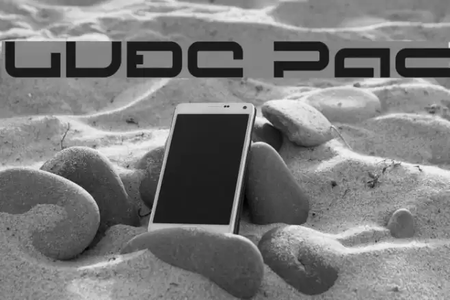 LVDC Papicon Schriftart examples