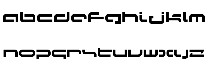 LVDC Papicon Font LOWERCASE