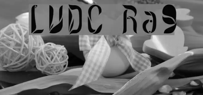 LVDC Romantic9 Font examples