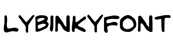 LYBinkyFont Font