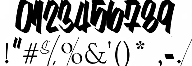 LYNA KETY Font Alte caractere