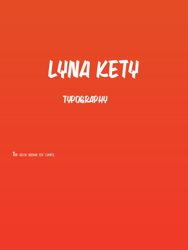 LYNA KETY Poster
