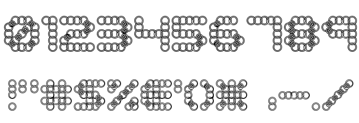 LYNX BRK Font OTHER CHARS