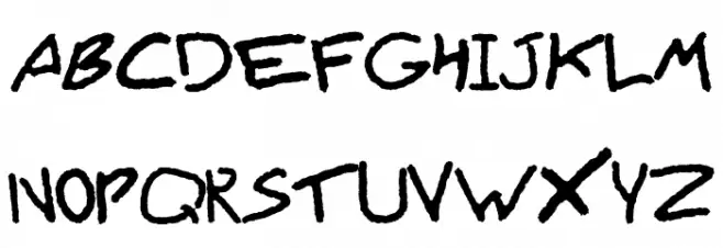 Lyajka(FONT BY LYAJKA) Fonte MAIÚSCULAS