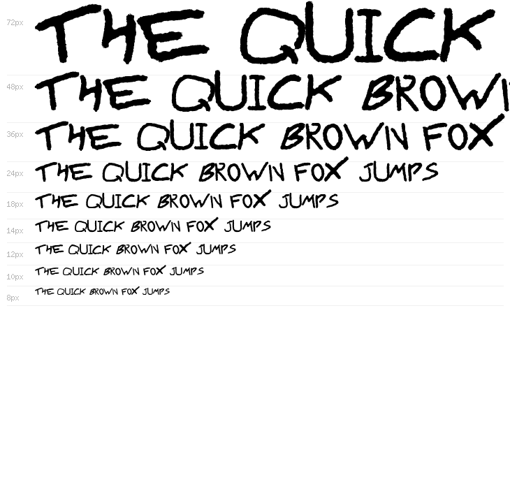 Lyajka(FONT BY LYAJKA) Waterfall