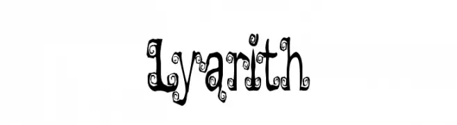 Lyarith  Frei Schriftart Herunterladen