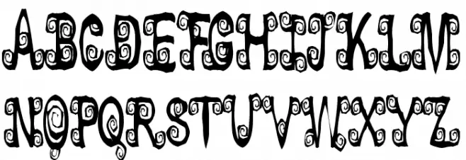 Lyarith Шрифта ВЕРХНИЙ