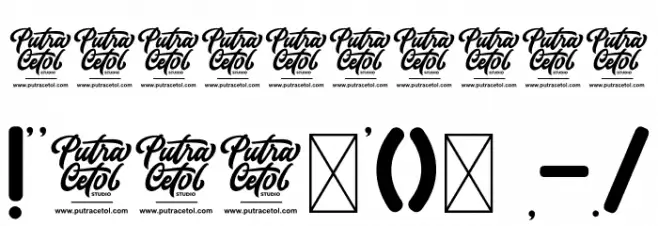 Lychee Farmland Font OTHER CHARS