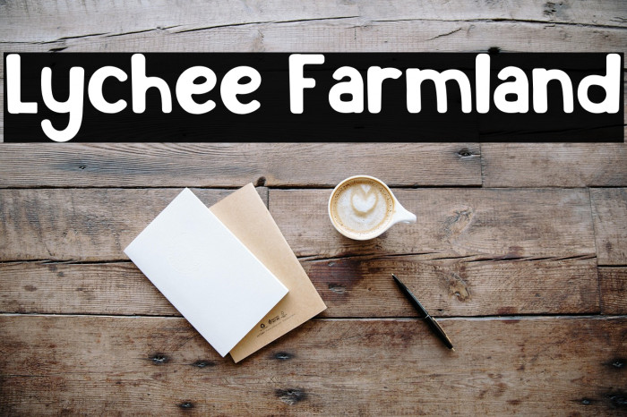 Lychee Farmland Example 1