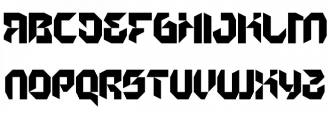 Lycra Regular Schriftart Groß