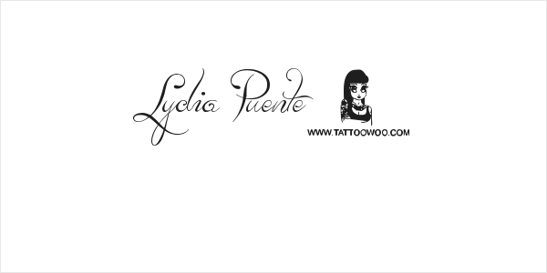 Lydia Puente] Logo