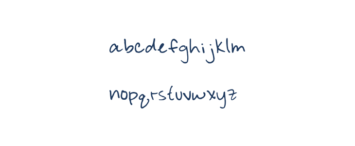 Lyds Font Regular Lowercase
