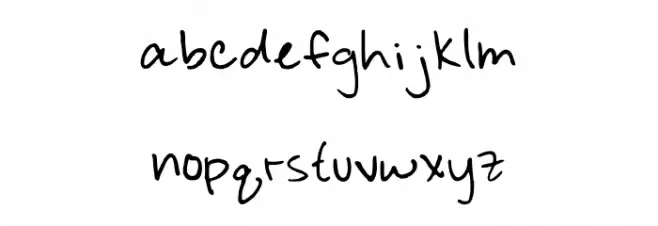 Lyds Font Regular फ़ॉन्ट लोअरकेस