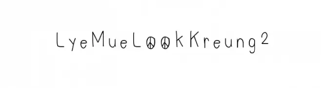 LyeMueLookKreung2  Descarca Fonturi Gratis