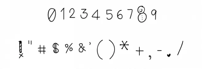 LyeMueLookKreung2 Font OTHER CHARS