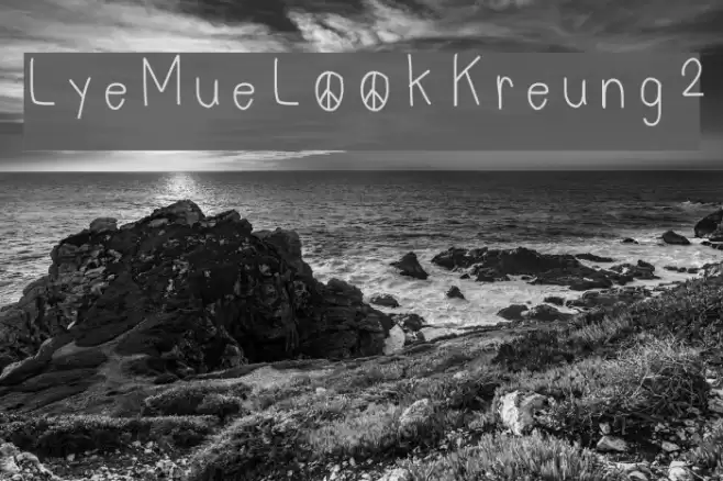 LyeMueLookKreung2 Font examples