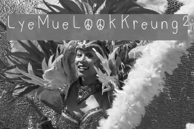 LyeMueLookKreung2 Font examples