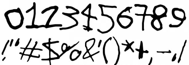 Lyhyt Lauantai Font OTHER CHARS