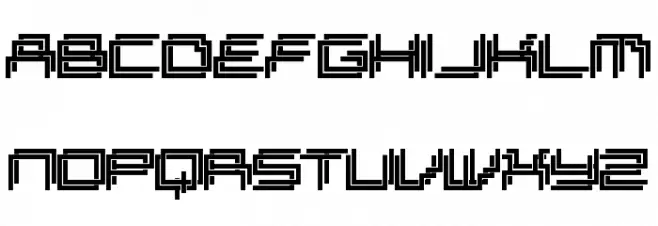 Lyka Gemelos Regular Schriftart Groß