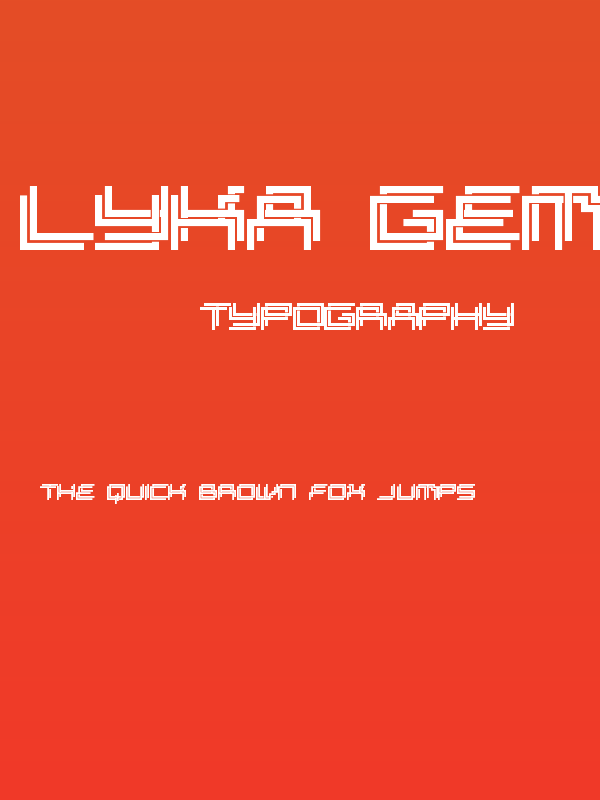 Lyka Gemelos Regular Poster