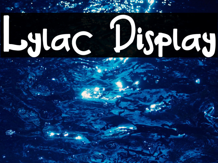 Lylac Display Example 1