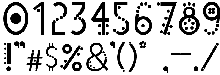 Lyman Normal Font OTHER CHARS