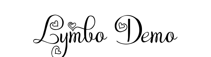 Lymbo Demo Font