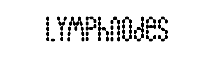 Lymphnodes Шрифта